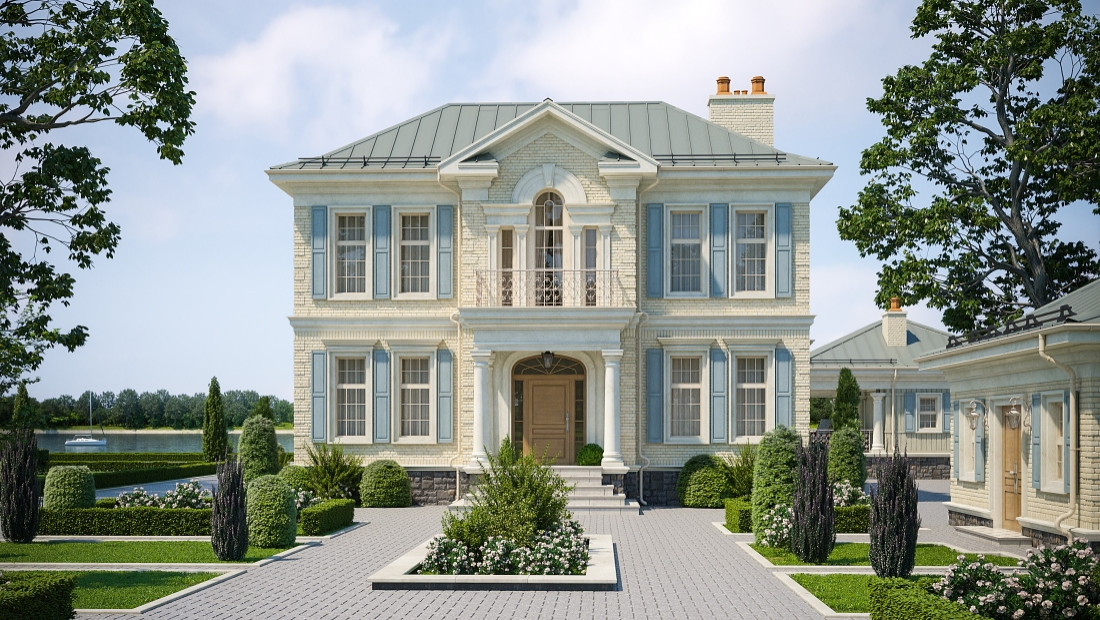 Дом 2-ух этаже +Гараж+Баня