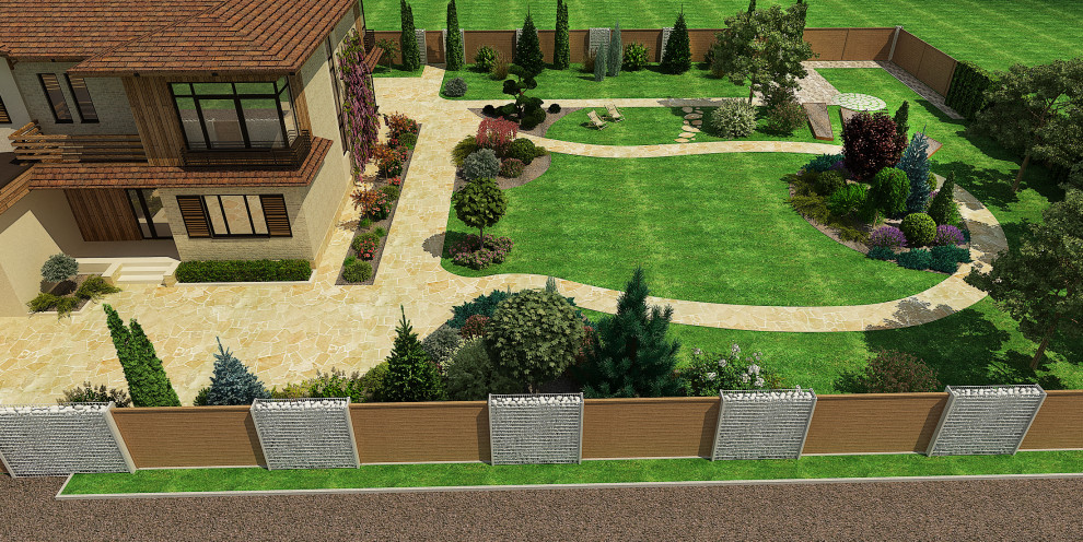 Проект дома и участка Ставрополь