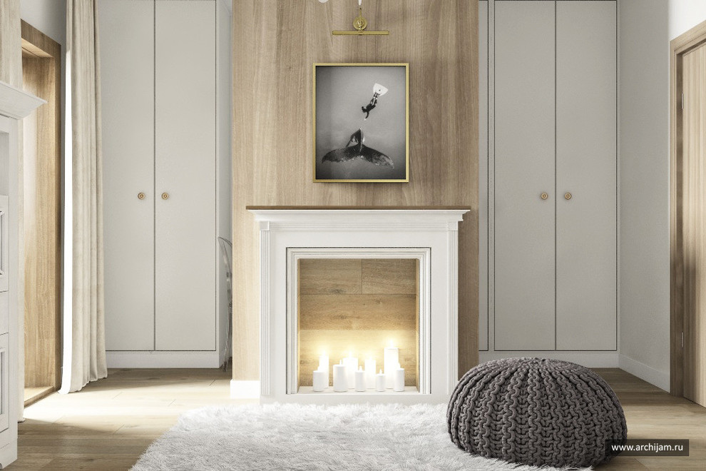 Раменское спальня в таунхаусе.