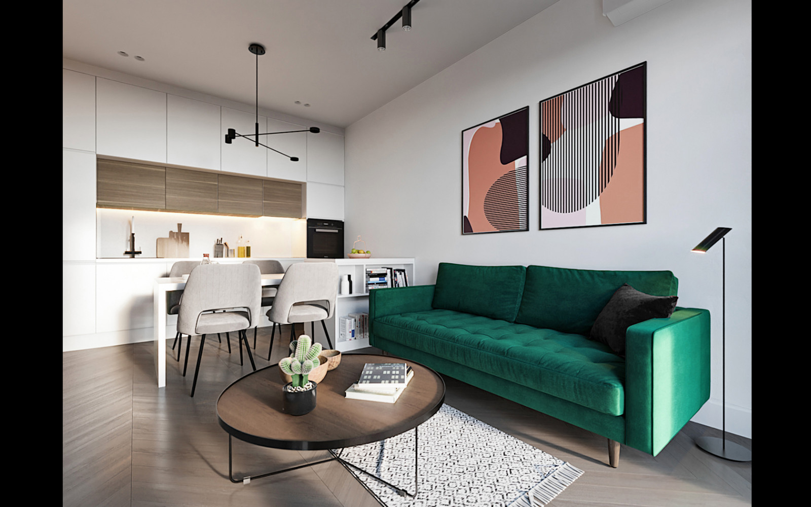 Обложка проекта: Квартира для молодой семьи в Жк Пресня Сити