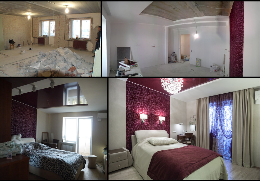 Двухкомнатная квартира в современном стиле.