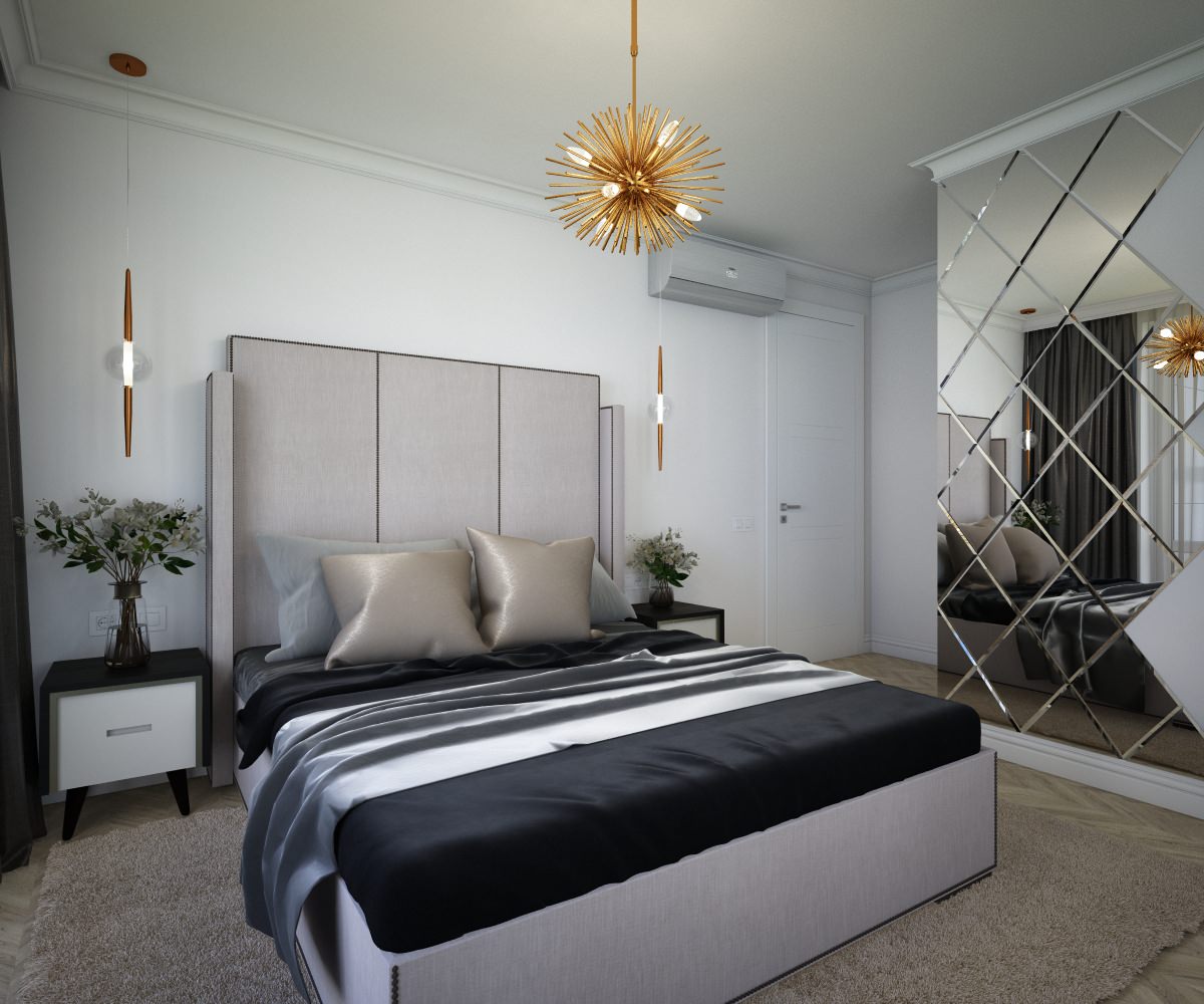 Светлая квартира в современном стиле