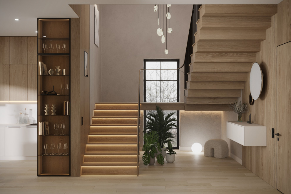 Дизайн интерьера дома в стиле Джапанди