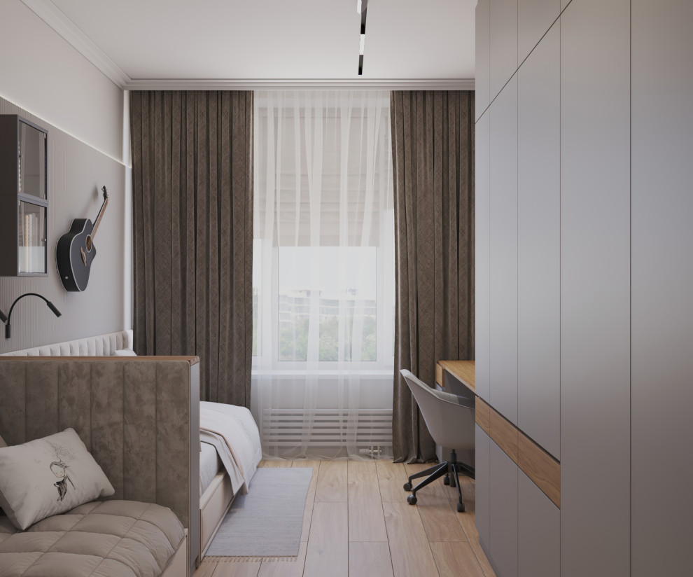 Дизайн-проект квартиры для семьи с 4 сыновьями