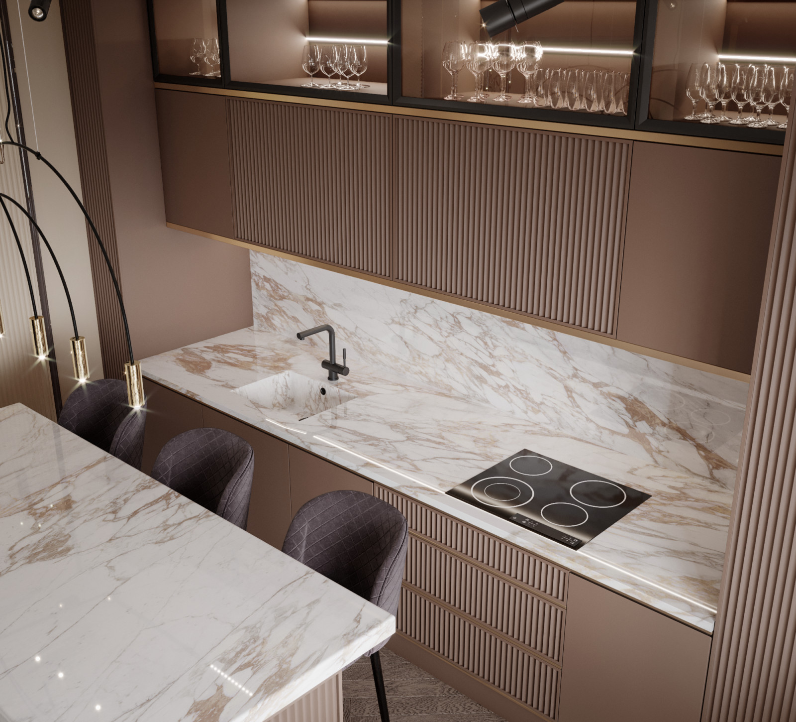 Трехкомнатная квартира Солнечный остров