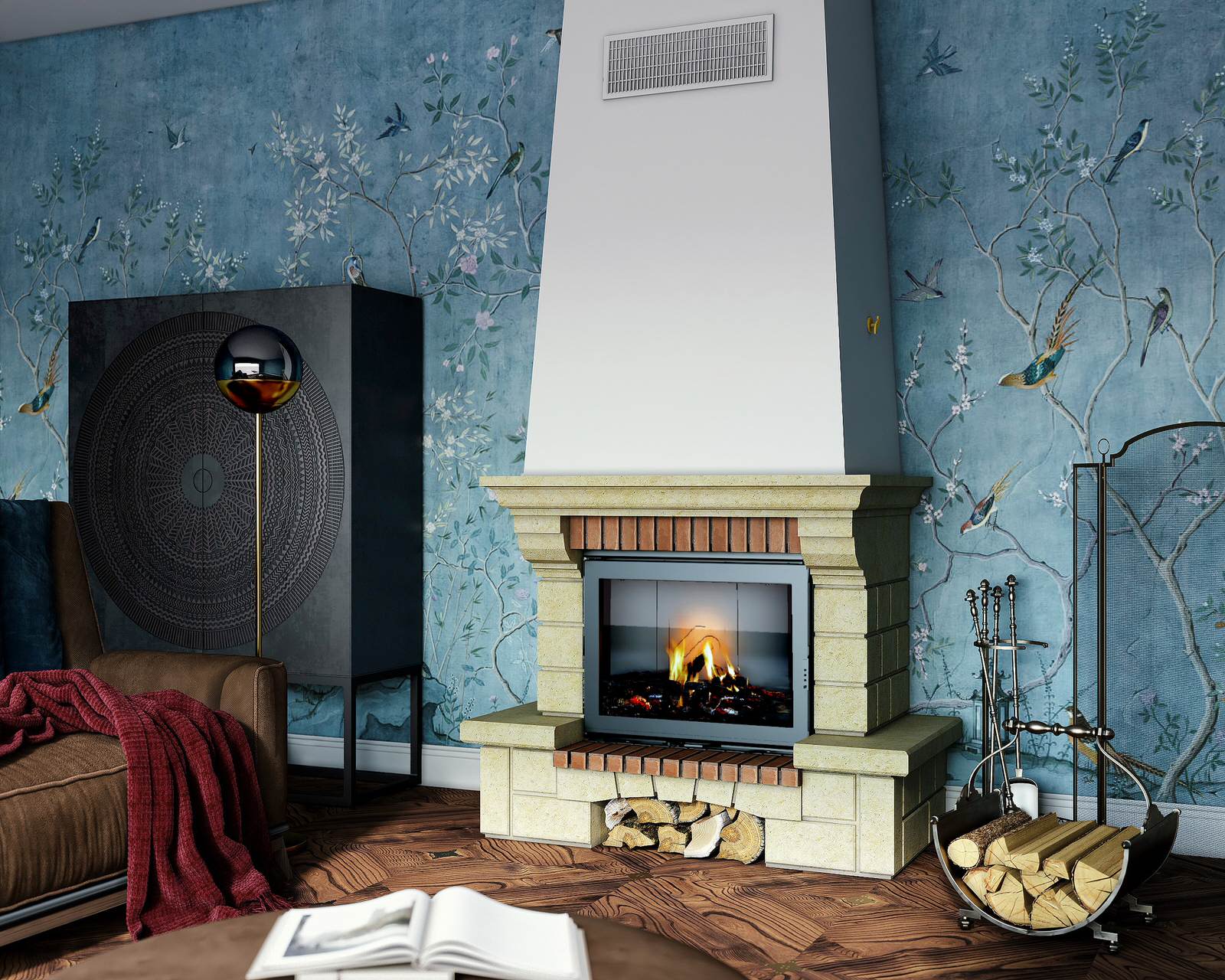 Топки серии UNIVERS (Stav). Фронтальные дровяные топки.