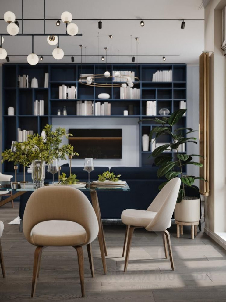 Дизайн-проект 3-комнатной квартиры 85 кв.м в ЖК «Скандинавия»