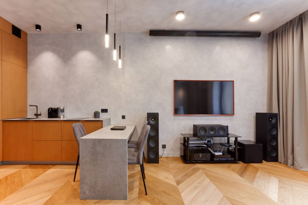 Дизайн и ремонт квартиры в ЖК «Дом NV/9» — Убежище холостяка