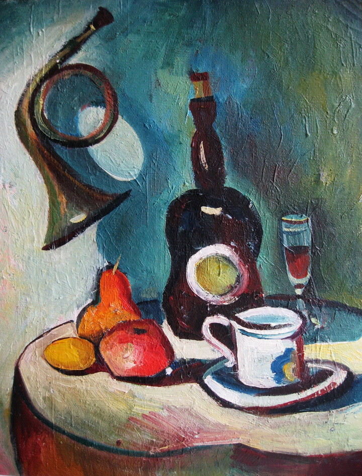 Обложка проекта: Моя живопись.Масло.