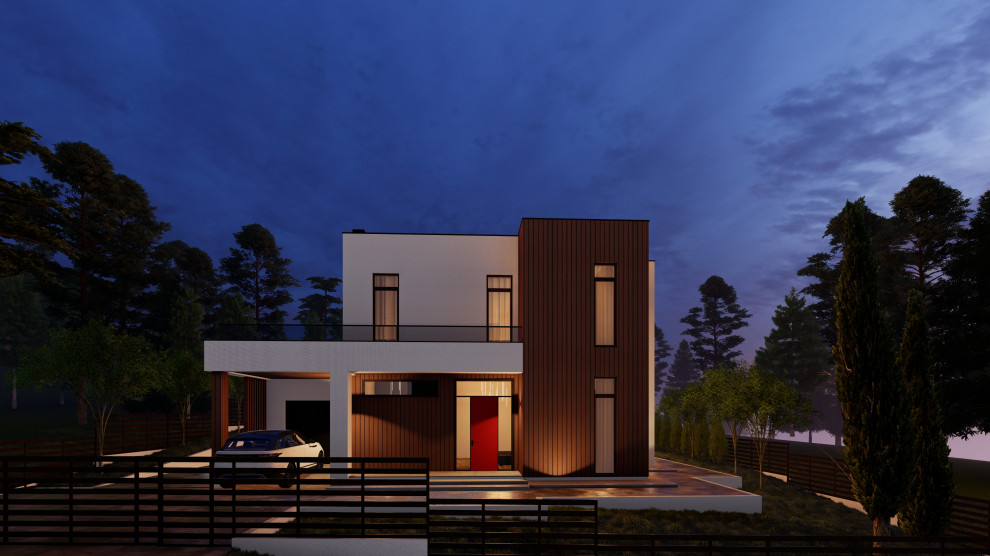 Современный дом в Кондырева