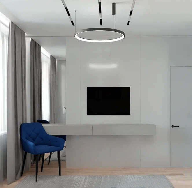 Ремонт квартиры 58 м2 для мужчины