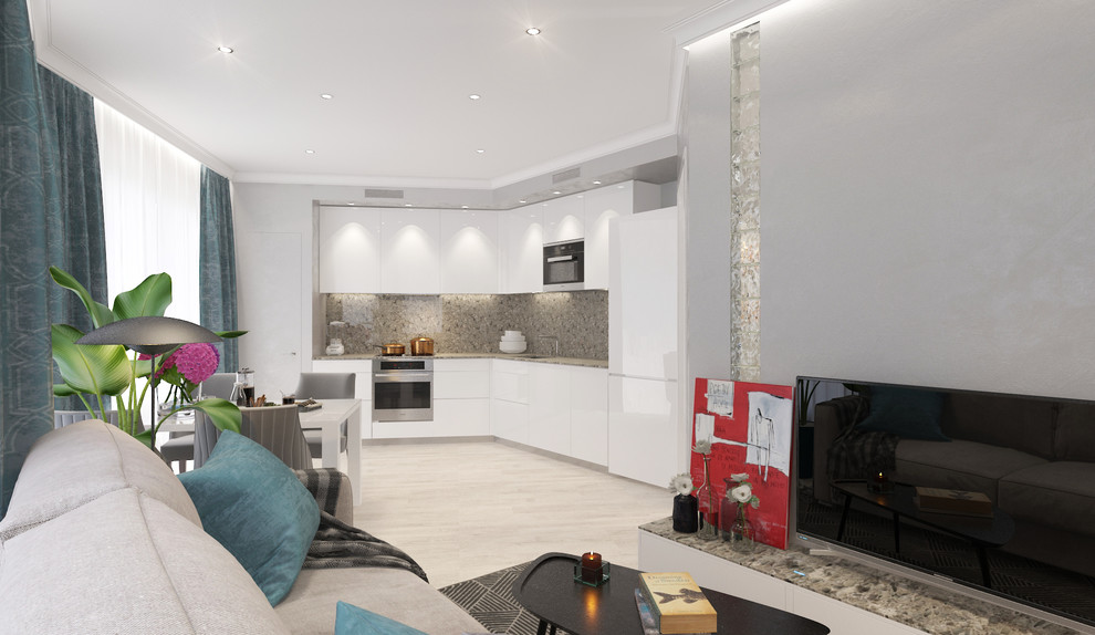 Дизайн интерьера 3-х комн квартиры