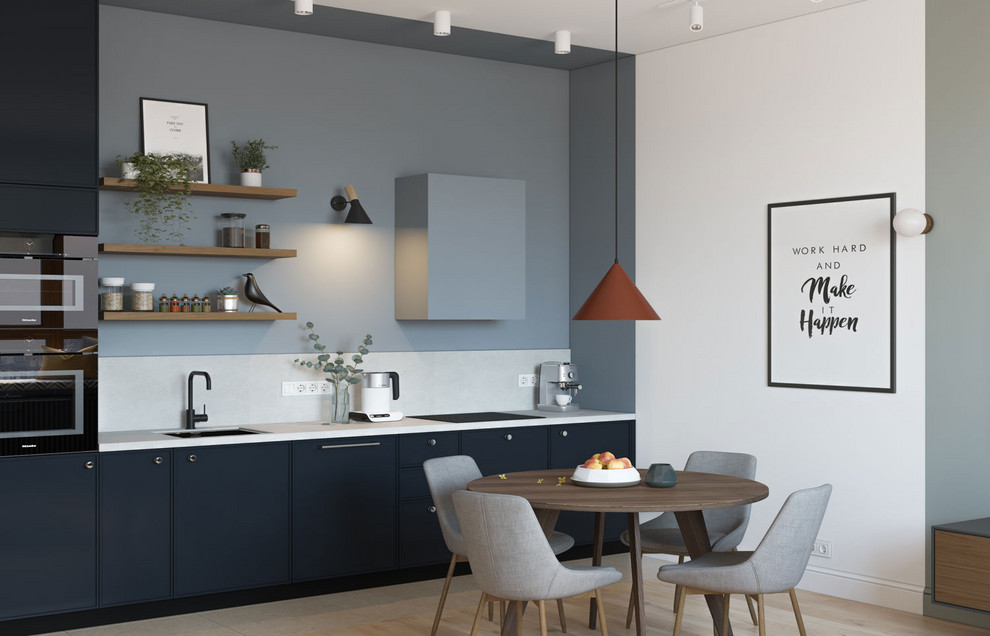 Трехкомнатная квартира ЖК "Виноградный"