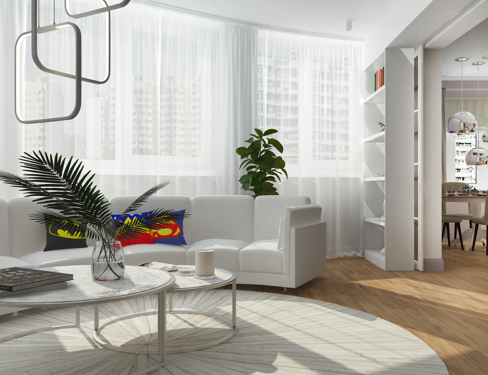 Трёхкомнатная квартира с элементами LOFT