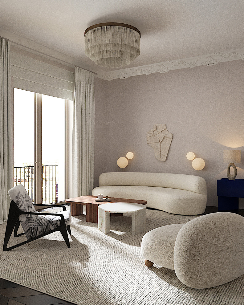 Обложка проекта: Квартира в историческом центре Москвы