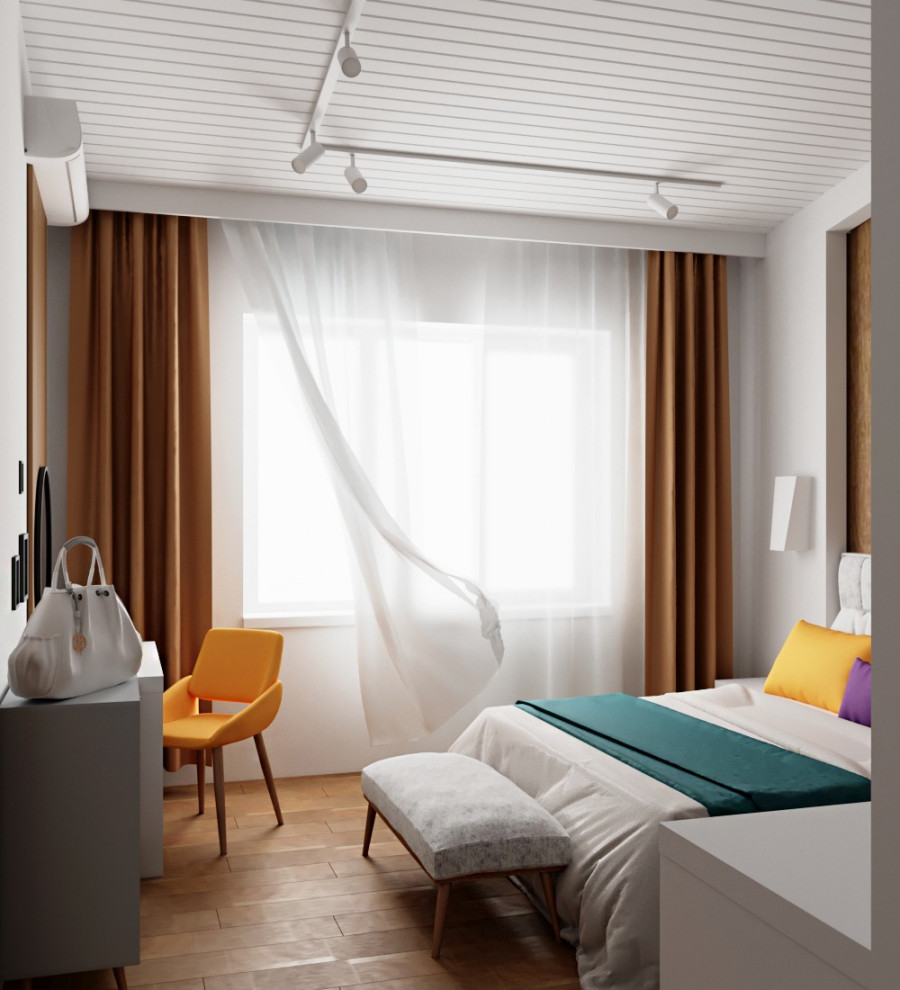 130 м2 | Дизайн интерьера частного дома