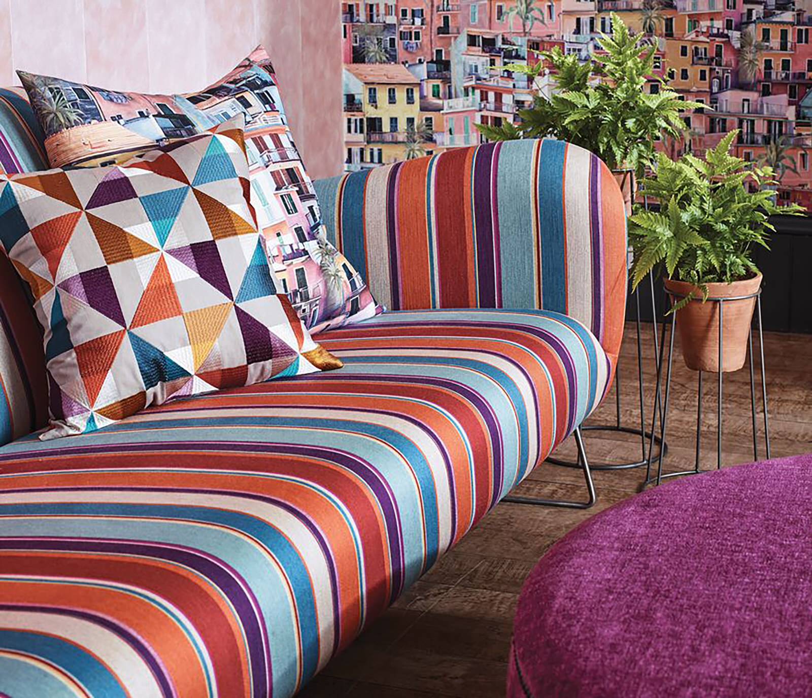 Osborne Little/ткань и обои, кол-я Manarola