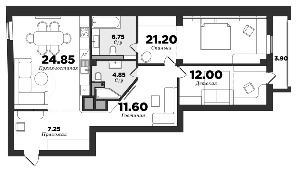 Обложка проекта: ЖК "Люмьер"