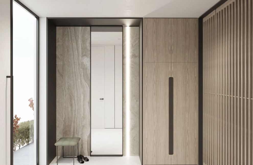 Мастер спальня в современном стиле ( спальня, ванная, гардероб)