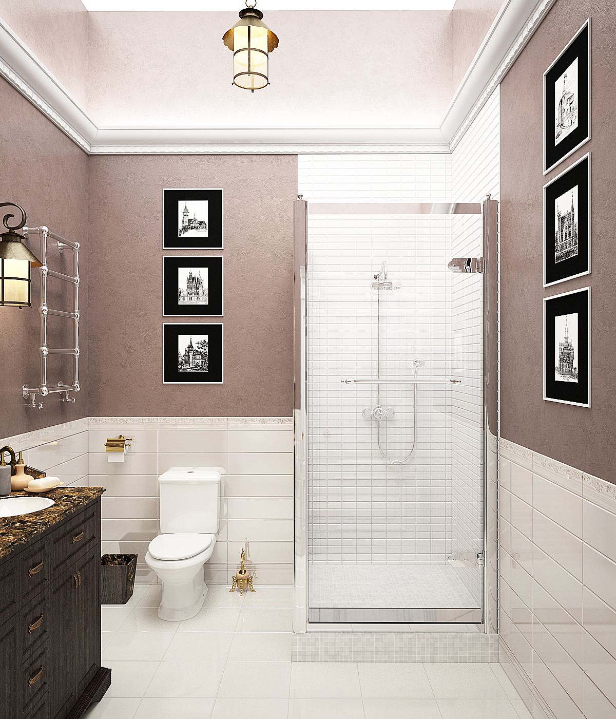 Дизайн интерьеров особняка.Классика