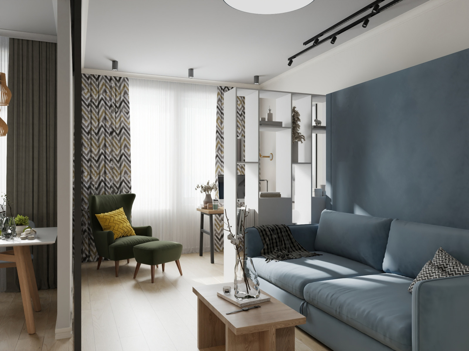 Обложка проекта: Интерьер квартиры в стиле сканди