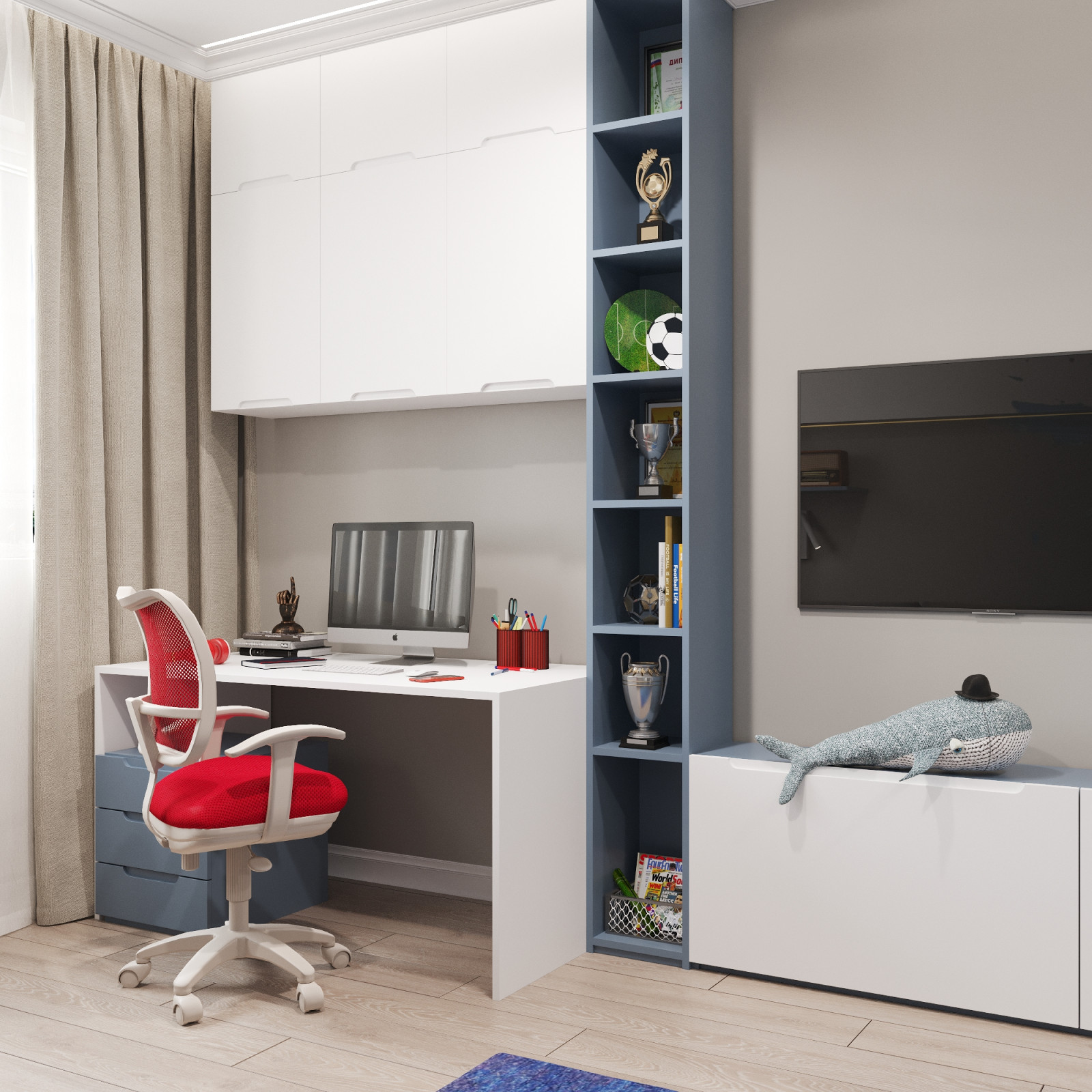 "Настроение праздника" Детская комната