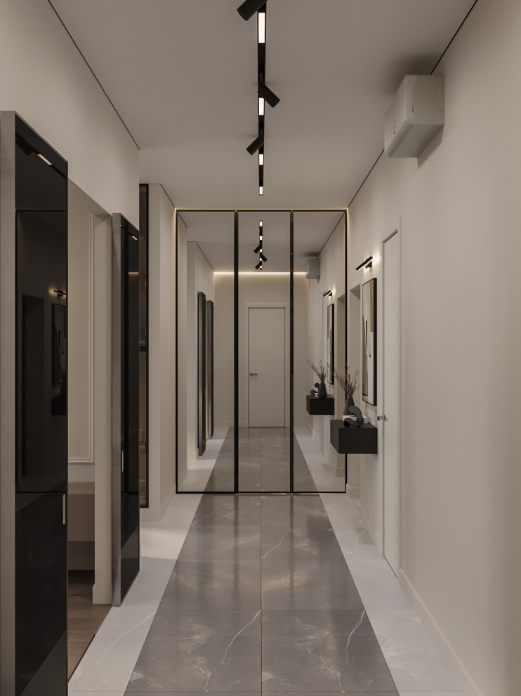 Современная квартира в Москве 78 м²