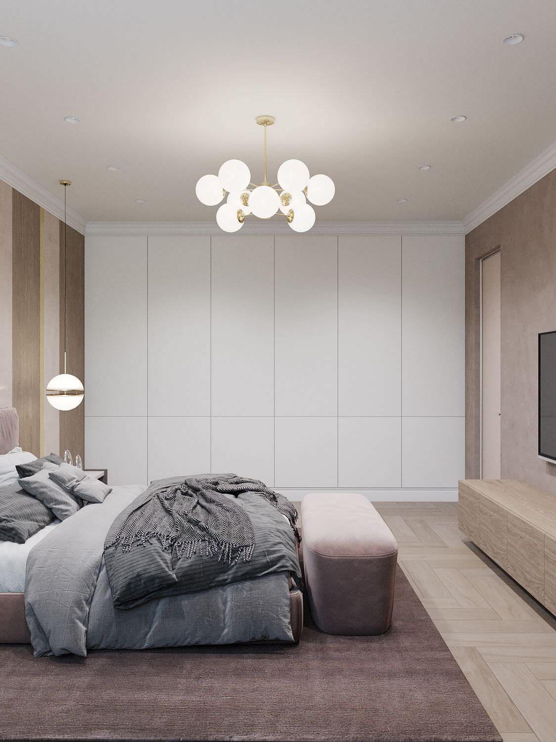 Трех комнатная квартира для успешной пары