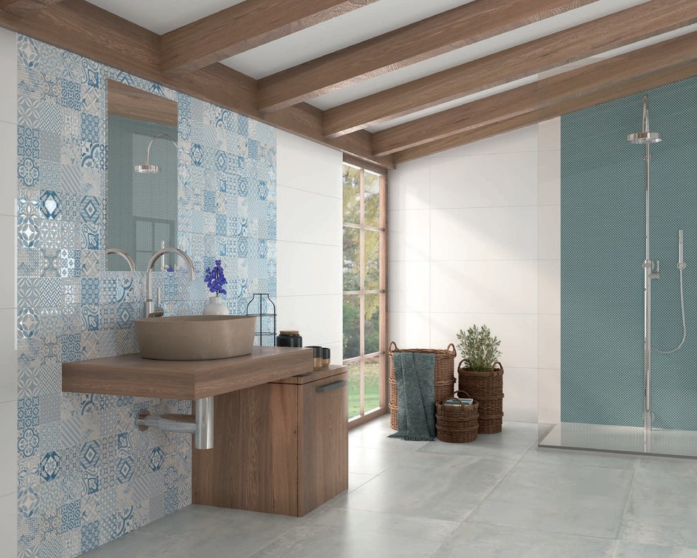 Обложка проекта: Проект васильковой ванной комнаты