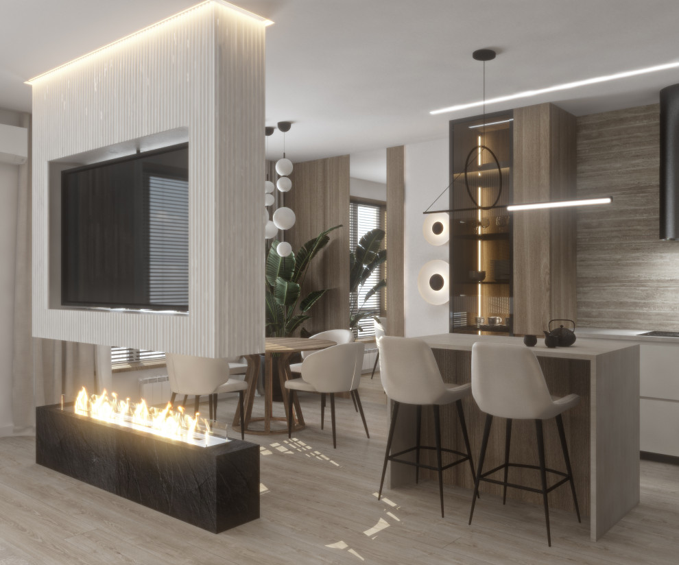 Современный дизайн квартиры 90м2