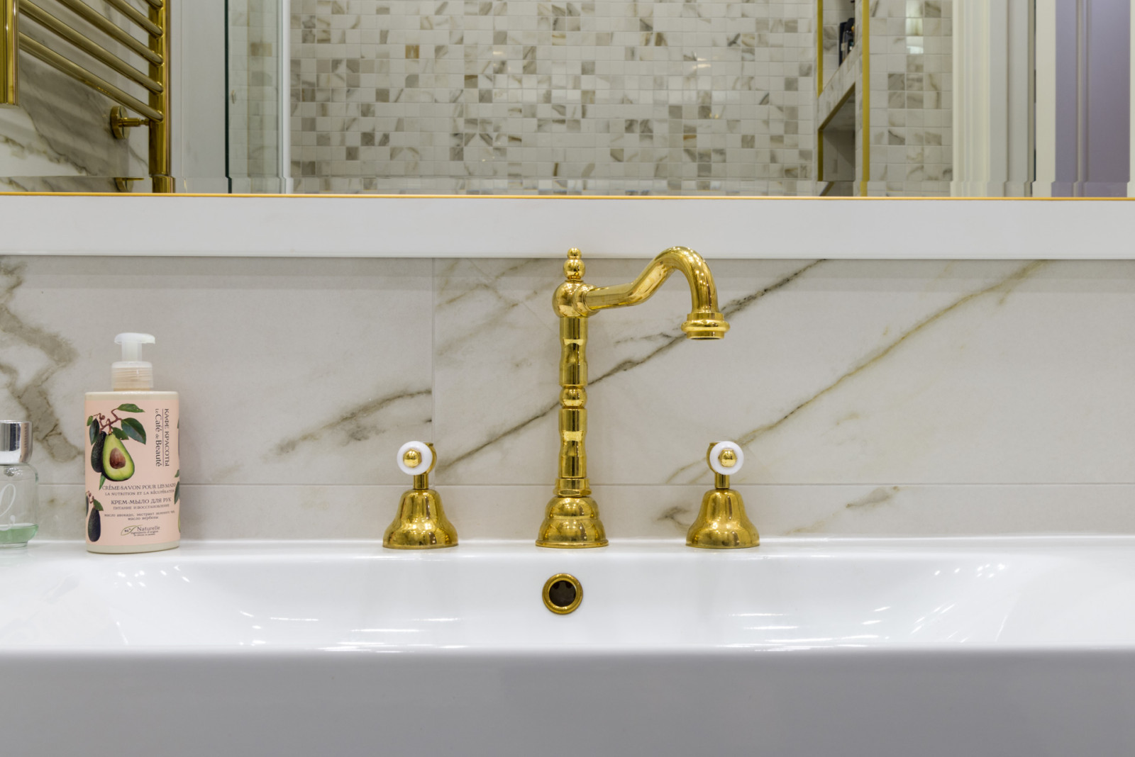 Трёхкомнатная квартира. Работы по дизайн-проекту