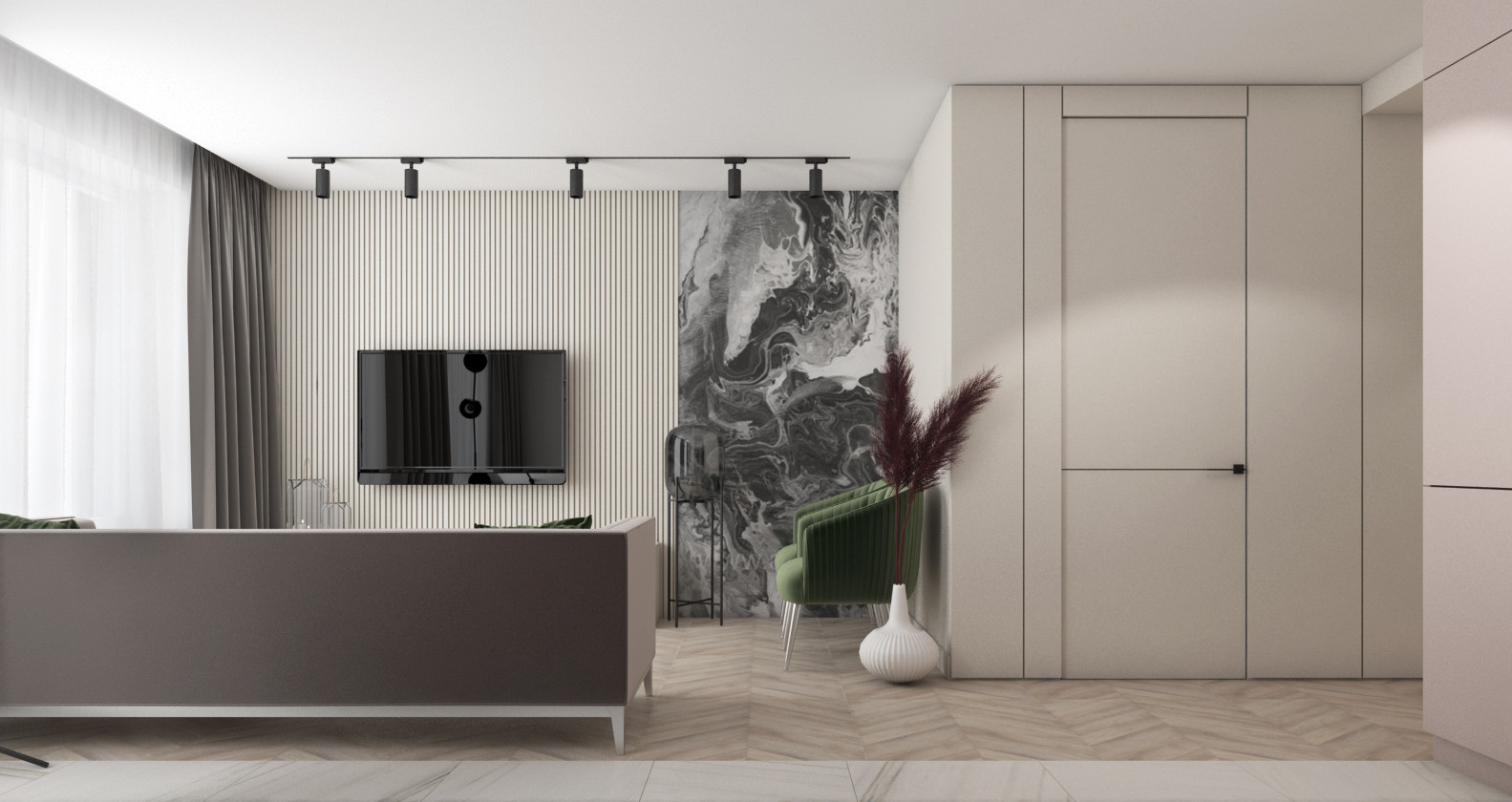 Квартира с панорамным видом