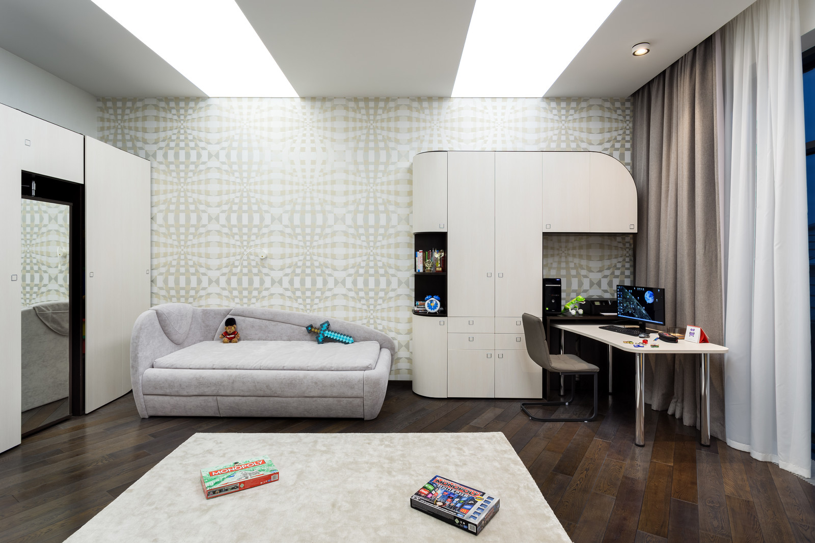 Загородный дом в посёлке Montevil - интерьеры