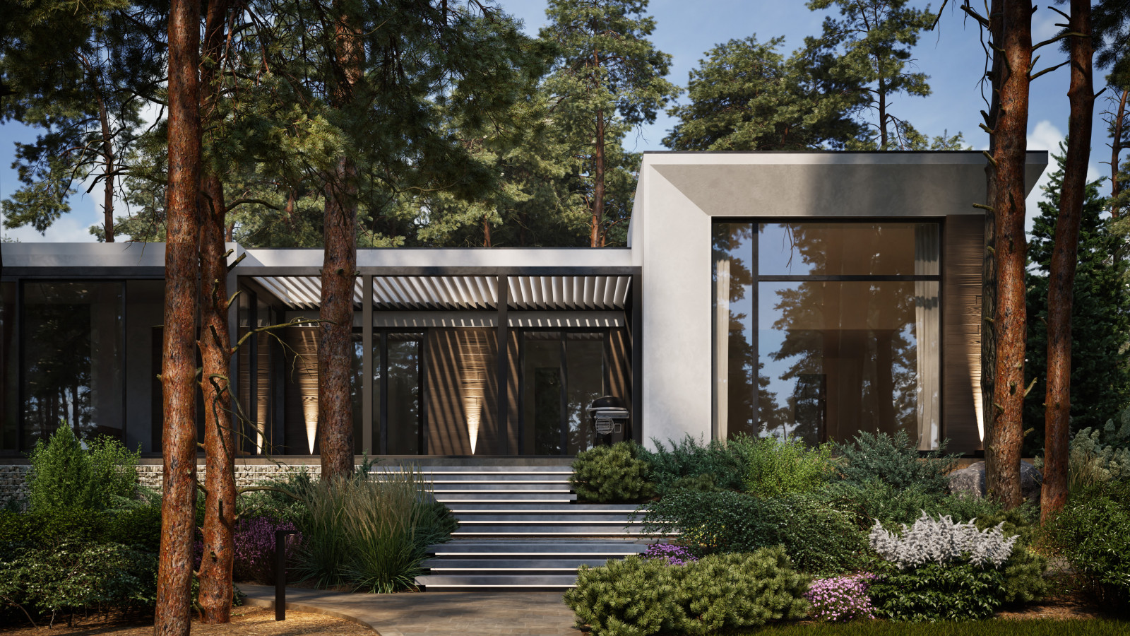 Лесной сад в поселке Урман