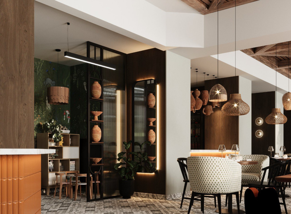 №12 Дизайн-проект ресторана "В Тбилиси" г. Новотроицк