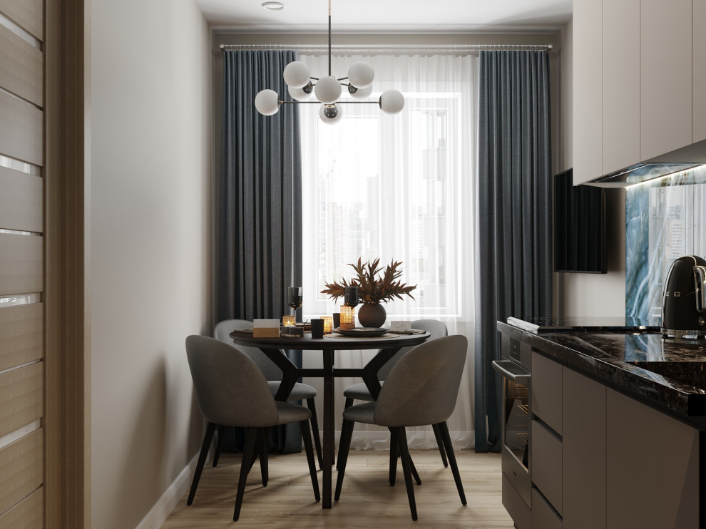 Проект небольшой кухни 9кв.м.