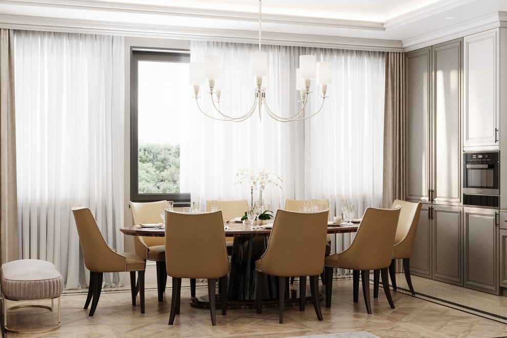 Воздушный интерьер для большой семьи