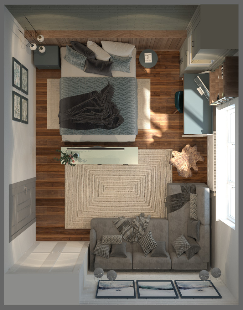 Маленькая однушка в старом фонде "ДО и ПОСЛЕ"