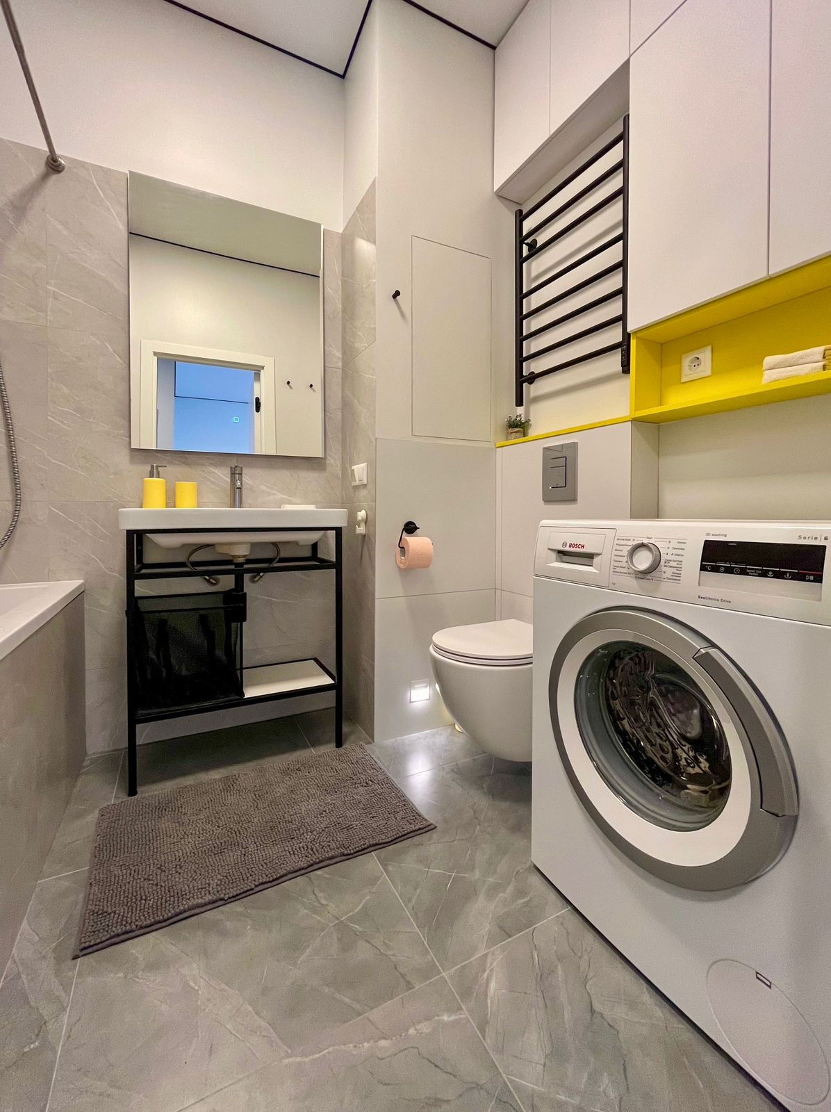 Проект студии 37м2, ЖК Серебрица