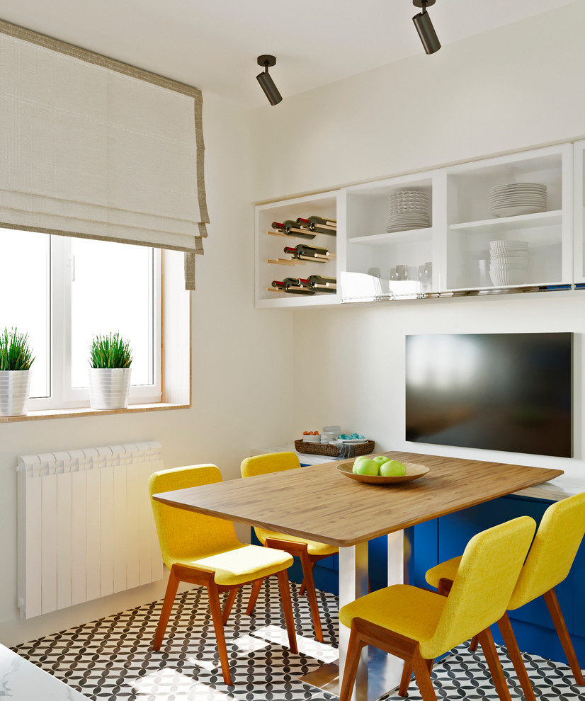 Много синего