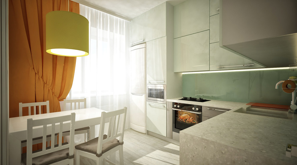 Кухня пос. Михайловка Green