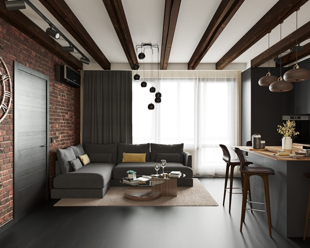 Дизайн-проект в "ЖК Magnifica" Квартира с мужским характером