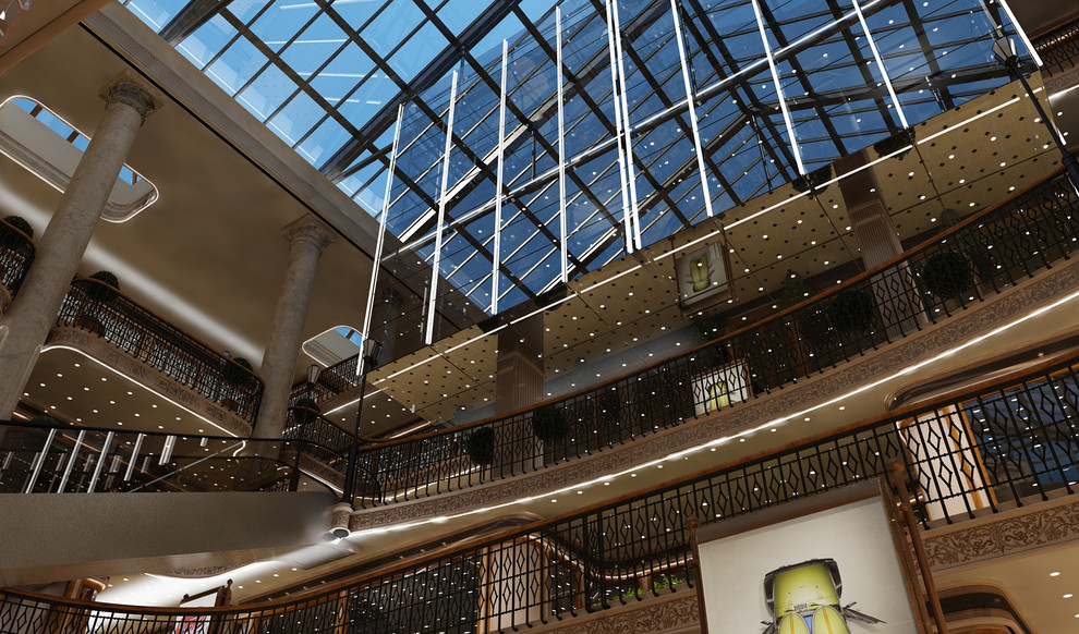 Обложка проекта: Бизнес-центр "Преображенский Двор" эскиз