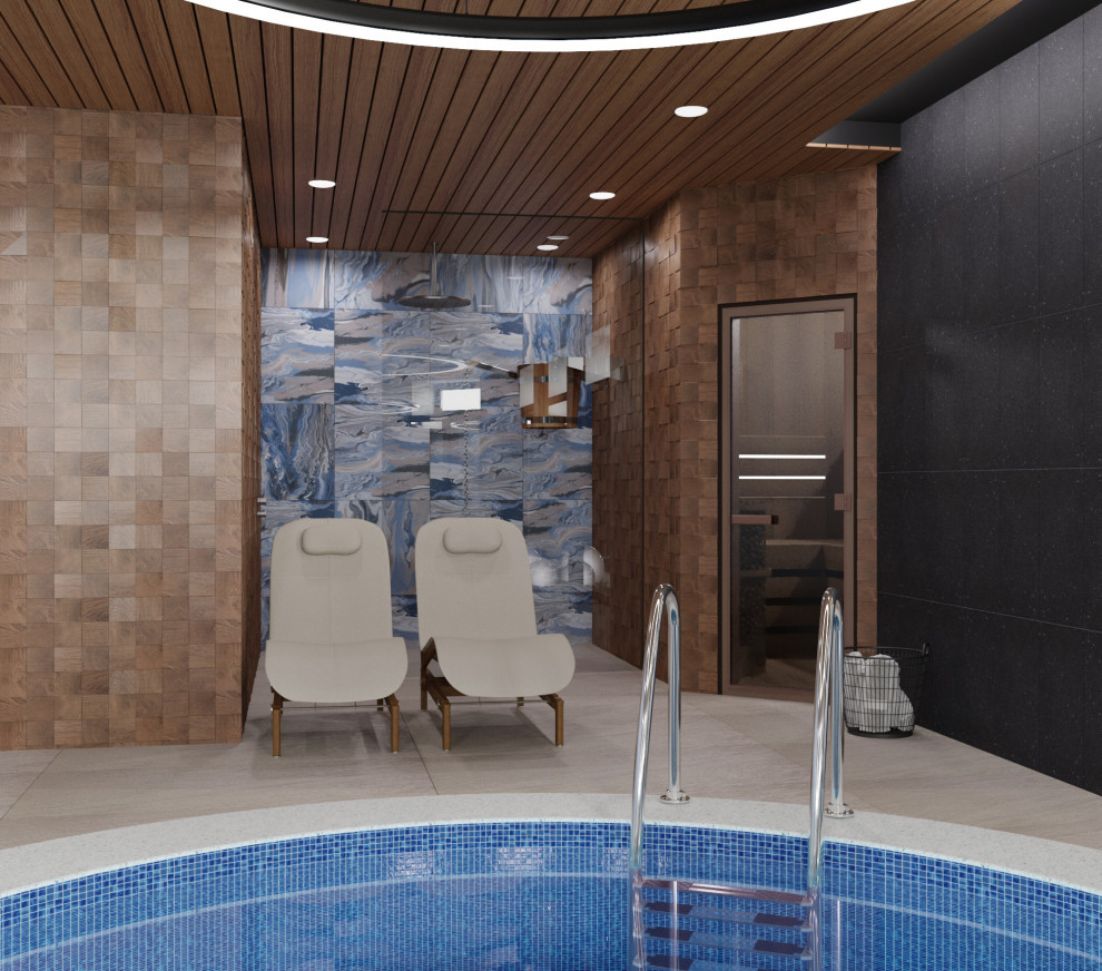 Бассейн в цоколе