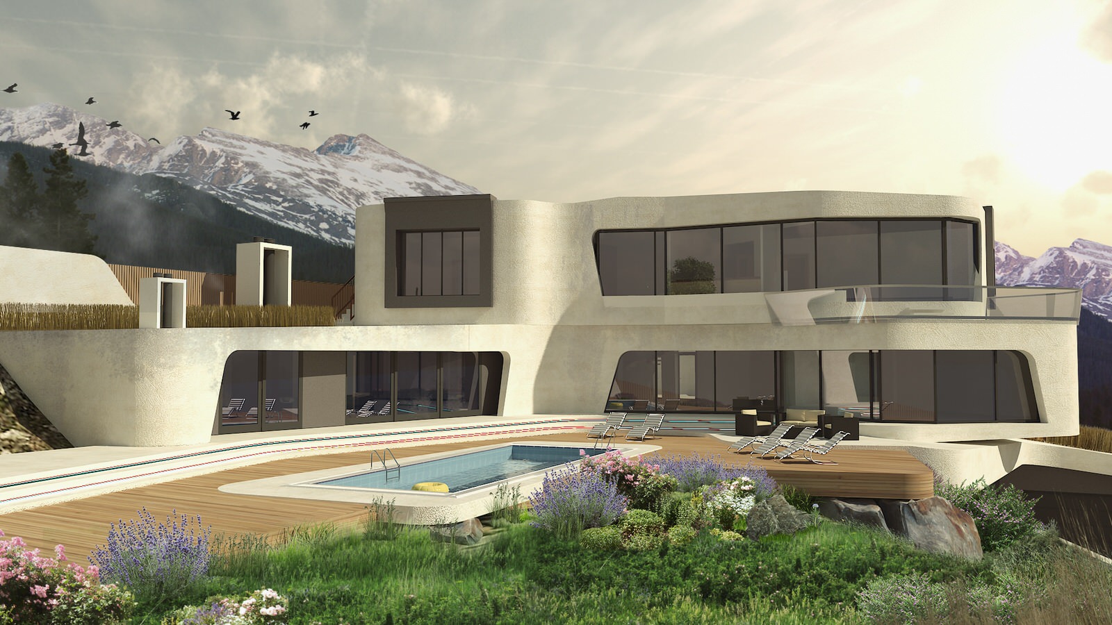 Обложка проекта: Вилла "Бегущая по холмам". г. Новороссийск.