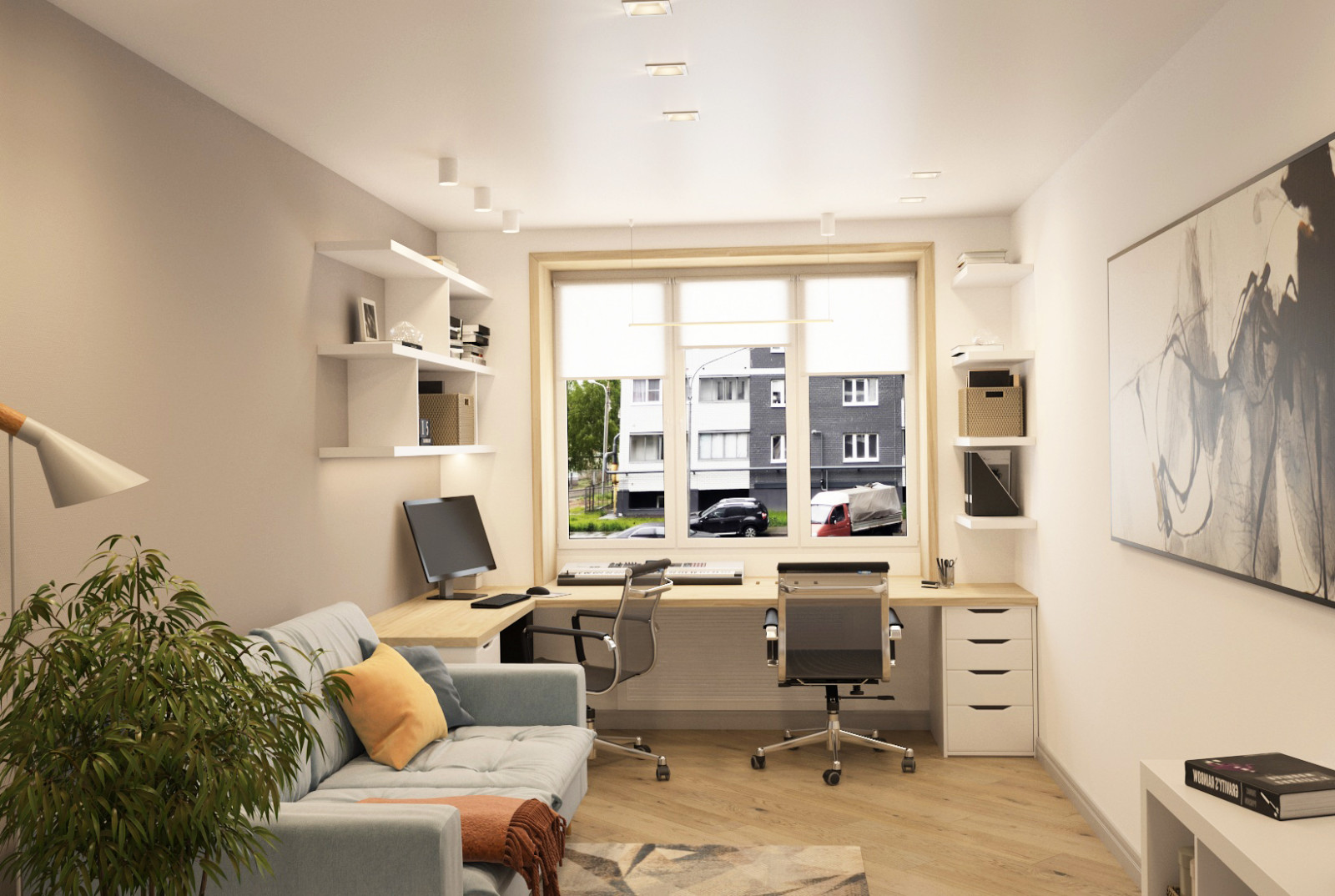 Квартира 60,7 кв.м.