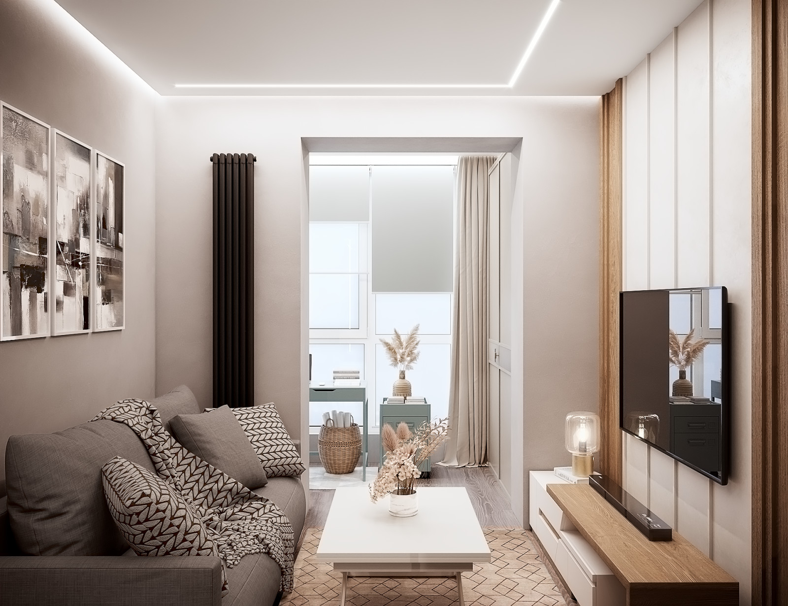 Обложка проекта: Малогабаритная квартира в Днепре