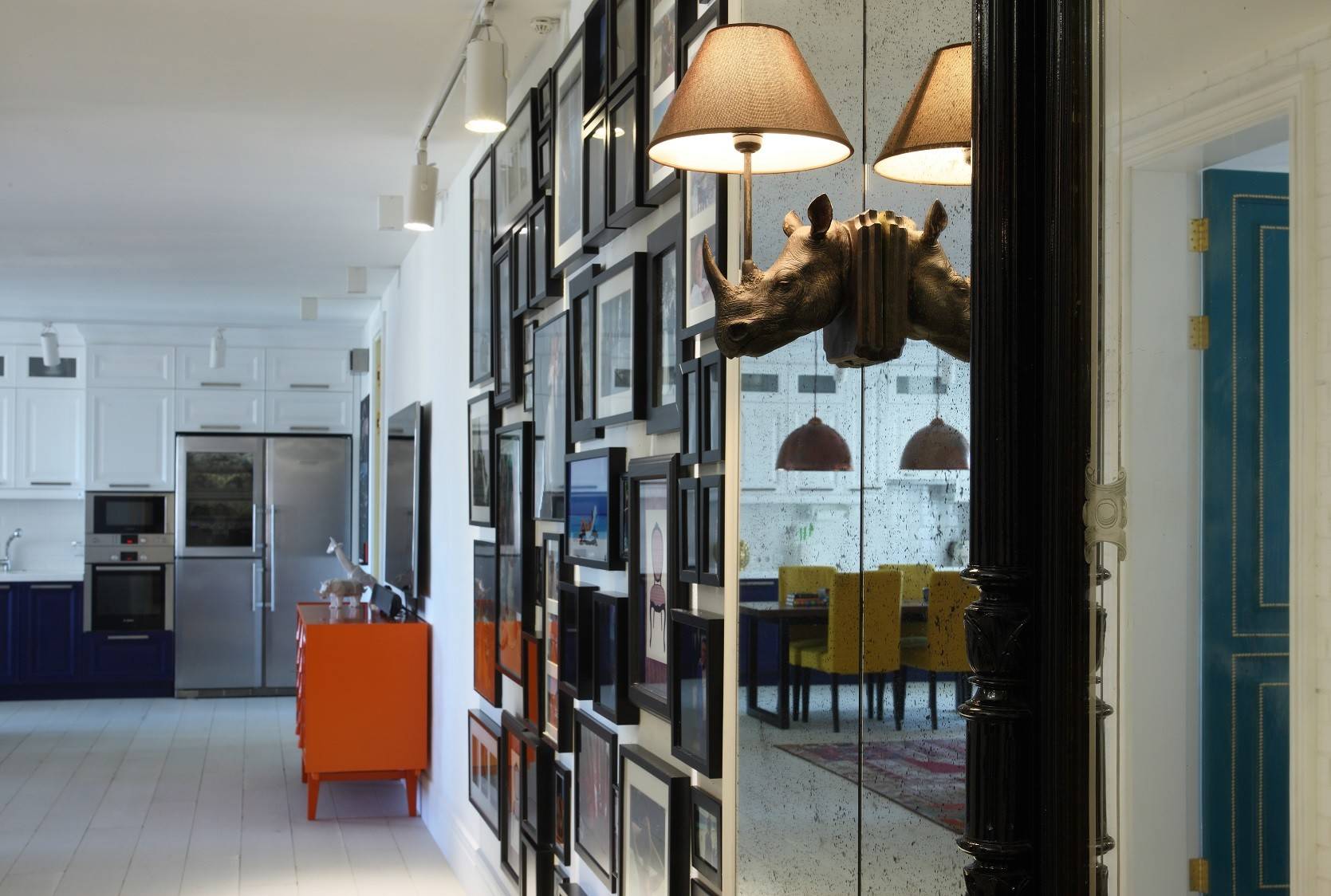 Houzz тур: Красочный интерьер для молодоженов