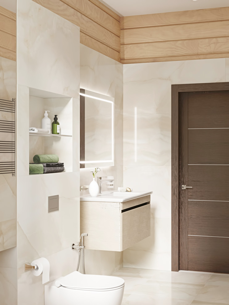 Дом из клееного бруса в пригороде Барнаула