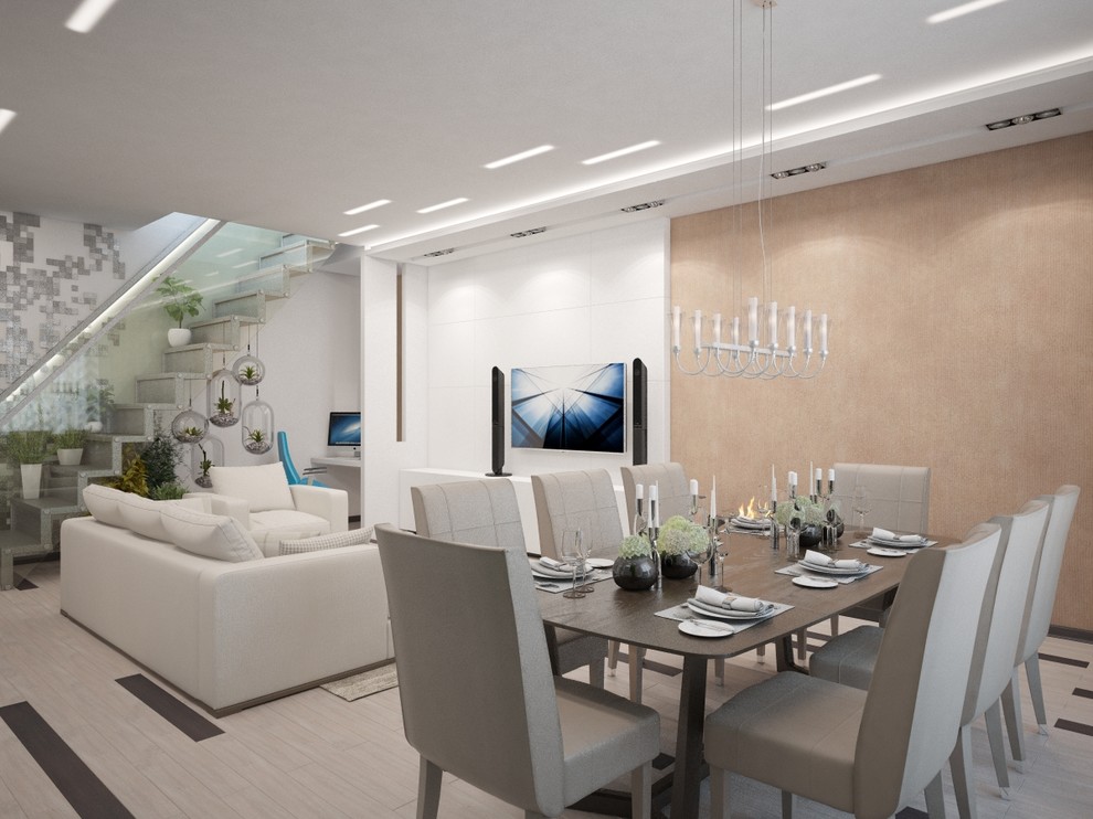 Интерьер квартиры (пентхаус)